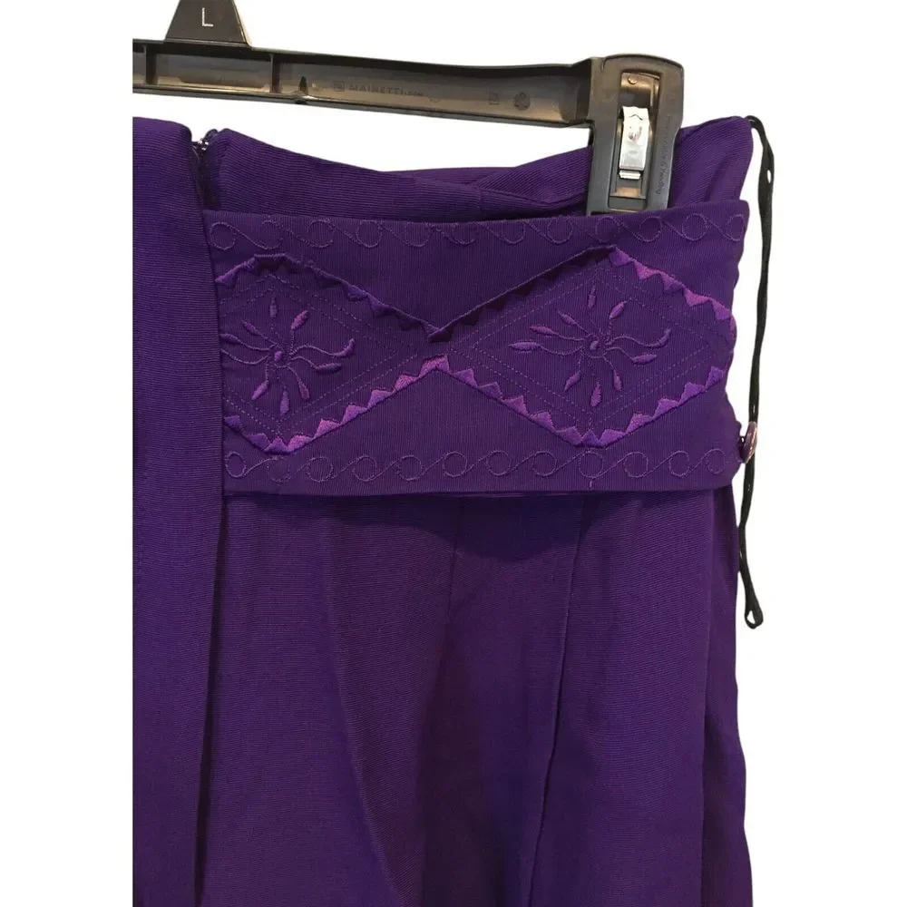 Tap‎ Dance Greco Top And Pants Set Purple Women's Size 9/10 Jazz Theater Vtg